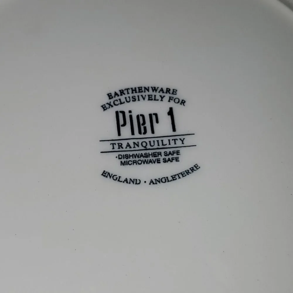 Pier 1 Imports Tranquility Dinner Plate
